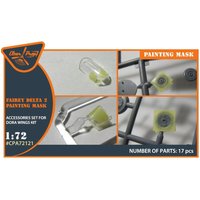 Fairey Delta 2 - Painting mask [Dora Wing] von Clear Prop