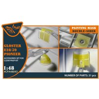 Gloster E28/39 Pioneer  -Double-sided mask [Clear Prop] von Clear Prop