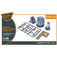 Gloster E28/39 Pioneer - Engine set [Clear Prop] von Clear Prop