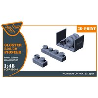 Gloster E28/39 Pioneer - Wheel set von Clear Prop