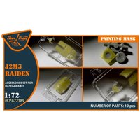 J2M3 Raiden - Painting mask [Hasegawa] von Clear Prop