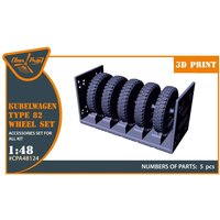 Kübelwagen Type 82 - Wheel set von Clear Prop