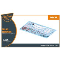 M142 Himars in Ukrainian Armed Forces decal set [Trumpeter] von Clear Prop