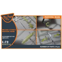 Me-410 B-1/U2/U4/R4 - Painting mask [Airfix] von Clear Prop
