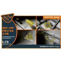 MiG-19P/PM/J-6A/J-6B - Painting mask [Clear Prop] von Clear Prop