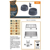 MiG-23ML, MLD, P, MLAE - Exhaust and air scoops [Clear Prop] von Clear Prop