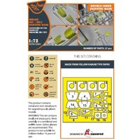 Mirage IIIC/IIICJ - Double-sided painting mask [Modelsvit] von Clear Prop