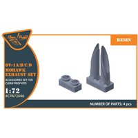 OV-1 A/B/C/D Mohawk - Exhaust set [Clear Prop] von Clear Prop