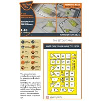 P-47B Thunderbolt - Double-sided painting mask [Dora Wing] von Clear Prop