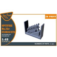 Spitfire Mk.IXe - Exhausts [Airfix] von Clear Prop