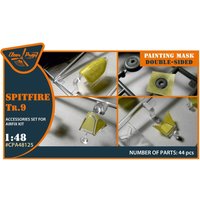Spitfire Tr.9 - Double-sided painting mask [Airfix] von Clear Prop