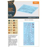 UH-2/SH-2 Seasprite (early version) - Technical stencils von Clear Prop