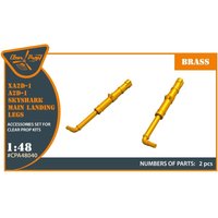 XA2D-1, A2D-1 Skyshark - Main landing legs [Clear Prop] von Clear Prop