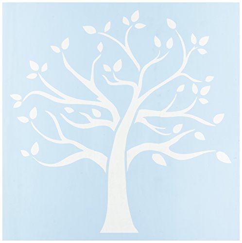 Clear Scraps Klar spülreste Kunststoff Schablonen 12 Zoll x 12 Zoll Familie Baum von Clear Scraps
