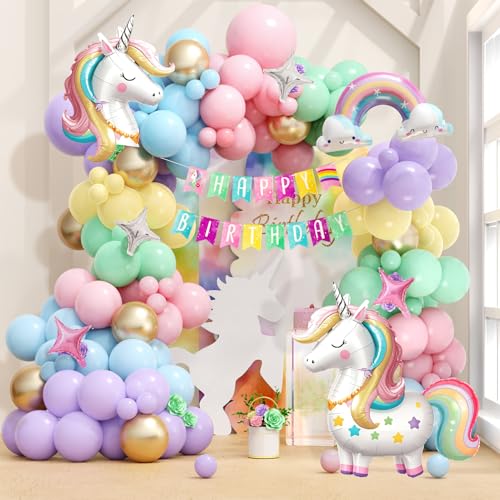 127 Stück Einhorn Deko Kindergeburtstag Geburtstagsdeko Mädchen Einhorn Luftballon Bunte Luftballon Bogen Folienballon Happy Birthday Girlande Einhornparty Geburtstagsdeko Mädchen für 3 4 5 6 Jahre 127 Stück Einhorn Deko Kindergeburtstag Geburtstagsdeko Mädchen Einhorn Luftballon Bunte Luftballon Bogen Folienballon Happy Birthday Girlande Einhornparty Geburtstagsdeko Mädchen für 3 4 5 6 Jahre von Cleboen