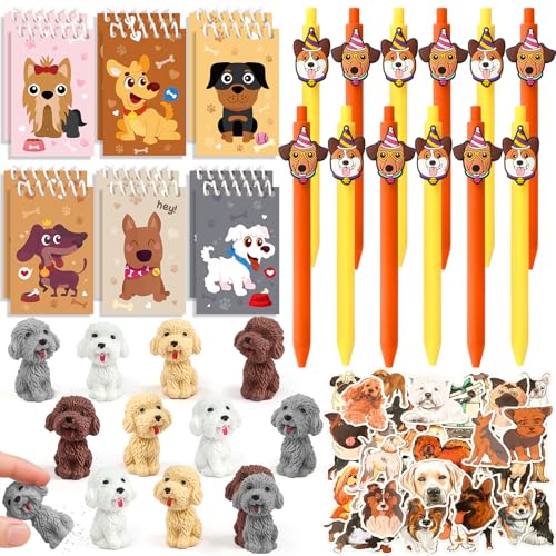 86STK Hunde Mitgebsel Kindergeburtstag Gastgeschenke Kinder Hunde Schreibwaren Hund Gelschreiber Radiergummi Mini Notizbuch Hunde Sticker Hundegeburtstag Schulsachen Give Aways Kindergeburtstag 86STK Hunde Mitgebsel Kindergeburtstag Gastgeschenke Kinder Hunde Schreibwaren Hund Gelschreiber Radiergummi Mini Notizbuch Hunde Sticker Hundegeburtstag Schulsachen Give Aways Kindergeburtstag von Cleboen