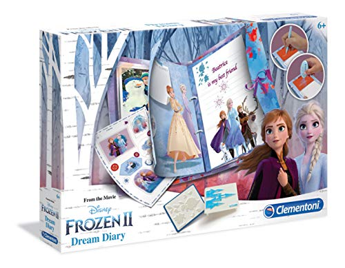 Clementoni 18518 Disney Frozen 2-Tagebuch, Mehrfarben von Clementoni