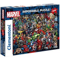 Clementoni Marvel IMPOSSIBLE Puzzle, 1000 Teile von Clementoni