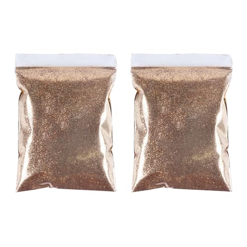 Gold Glitzerpulver Set, 100g Glitzerpulver Zum Basteln,Gold Glitzerpuder Für Nägel,Epoxidharz Glitzer,Für Masquerade,Nagelkunst von Cleminsta