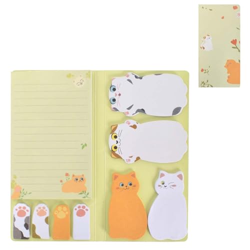 Katzen Haftnotizen 300 Blatt Haftnotizen Set, Haftnotizen Klebezettel Katzen, Haftnotizblöcke Tiere, Selbstklebende Notizblöcke, Sticky Notes Cute, Tragbares Notizpapier, Für Büro, Schule Und Zuhause Katzen Haftnotizen 300 Blatt Haftnotizen Set, Haftnotizen Klebezettel Katzen, Haftnotizblöcke Tiere, Selbstklebende Notizblöcke, Sticky Notes Cute, Tragbares Notizpapier, Für Büro, Schule Und Zuhause von Cleminsta