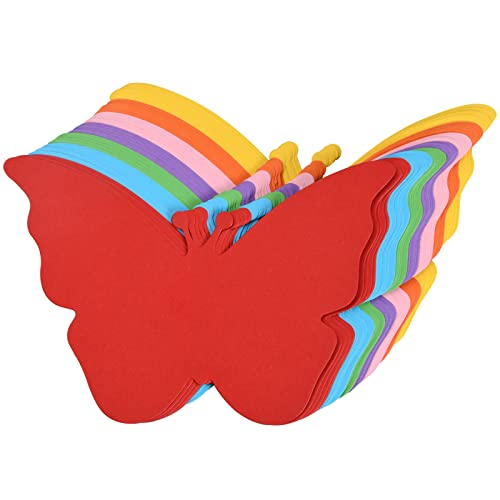 Cleminsta Bunte Schmetterlings-Papierausschnitte, 35 Stück, Multicolored, Schmetterling, Vibrant, Papier, Fenster, Türen, Sammelalben, Pinnwände, Dekoration Cleminsta Bunte Schmetterlings-Papierausschnitte, 35 Stück, Multicolored, Schmetterling, Vibrant, Papier, Fenster, Türen, Sammelalben, Pinnwände, Dekoration von Cleminsta