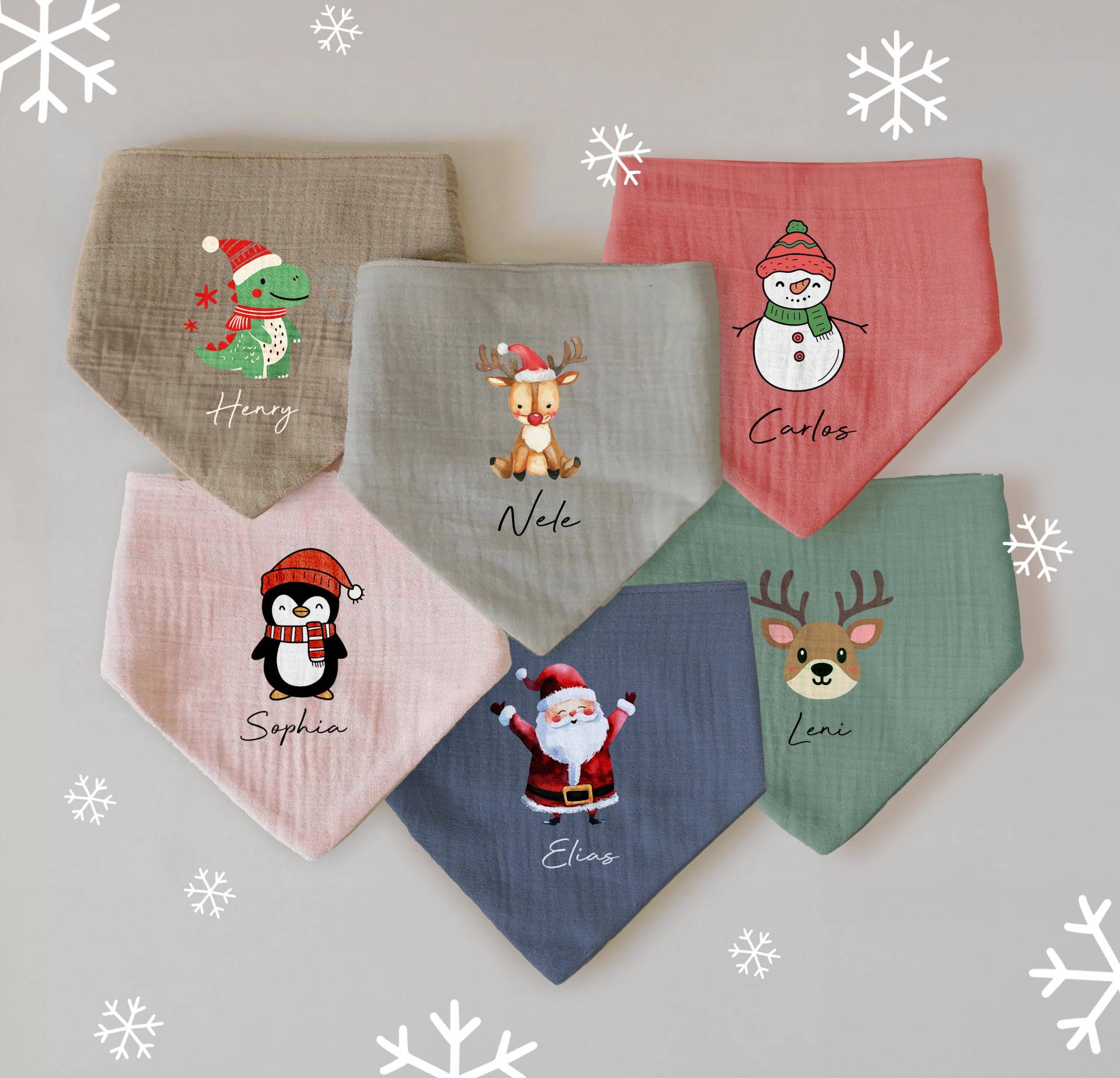 Namenstücher Personalisierbare Halstücher Aus Musselin Baby Und Kleinkind Dreieckstücher Spucktücher Baumwolle Lätzchen Gaze, Bild, Geschenk Namenstücher Personalisierbare Halstücher Aus Musselin Baby Und Kleinkind Dreieckstücher Spucktücher Baumwolle Lätzchen Gaze, Bild, Geschenk von CleoNoah