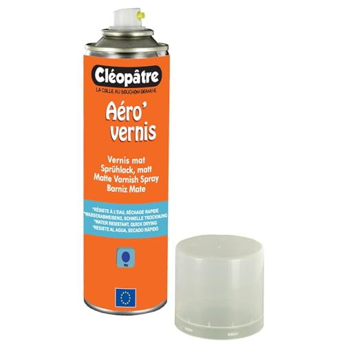 Cléopâtre – AVM250 – Aéro'Vernis Sprühlack, Matt, 250 ml Cléopâtre – AVM250 – Aéro'Vernis Sprühlack, Matt, 250 ml von Cléopâtre