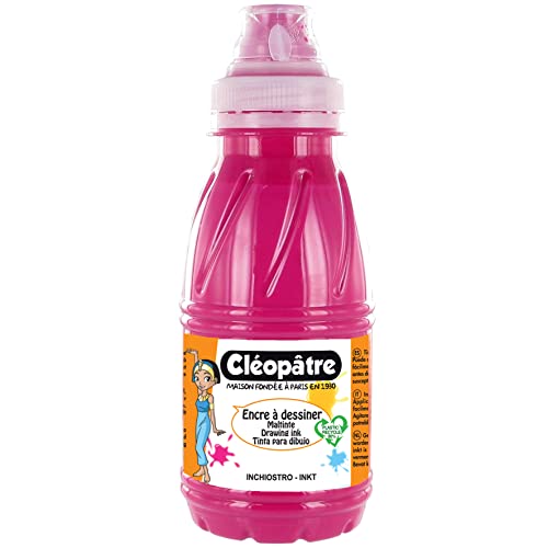 Cléopâtre Encre à dessiner Maltinte, Zeichentinte, Rose Tyrien, 250 ml Cléopâtre Encre à dessiner Maltinte, Zeichentinte, Rose Tyrien, 250 ml von Cléopâtre