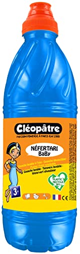 Cléopâtre Gouache Néfertari Baby Farbe, Cyan, 1 Liter, 1000 von Cléopâtre