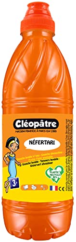 Cléopâtre Gouache Néfertari Baby Farbe, Orange, 1 Liter, 1000 von Cléopâtre