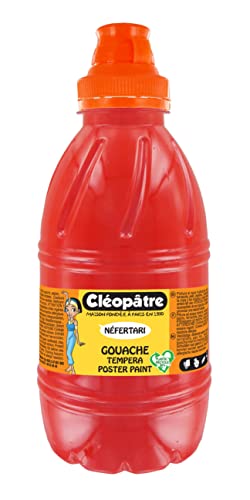 Cléopâtre Gouache Néfertari Baby Farbe, Rot, 500 ml Cléopâtre Gouache Néfertari Baby Farbe, Rot, 500 ml von Cléopâtre