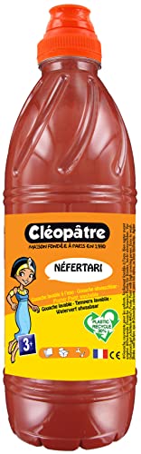 Cléopâtre Gouache Néfertari Baby Farbe, Siena, 1 Liter von Cléopâtre