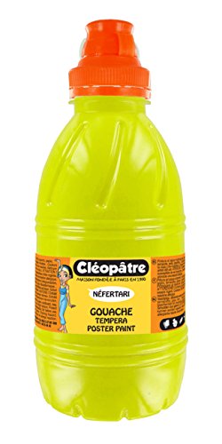 Cléopâtre Gouache Néfertari Baby Farbe, Zitrone, 500 ml von Cléopâtre