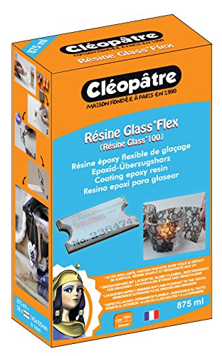 Cléopâtre - LCC20-1000 – Epoxid-Überzugs-Harz Glass'Flex, 875 ml Cléopâtre - LCC20-1000 – Epoxid-Überzugs-Harz Glass'Flex, 875 ml von Cléopâtre