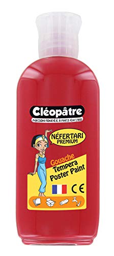 Cléopâtre – PGN60X-13C – Gouache Nefertari Premium – leuchtendes Rot – Flasche 60 ml Cléopâtre – PGN60X-13C – Gouache Nefertari Premium – leuchtendes Rot – Flasche 60 ml von Cléopâtre
