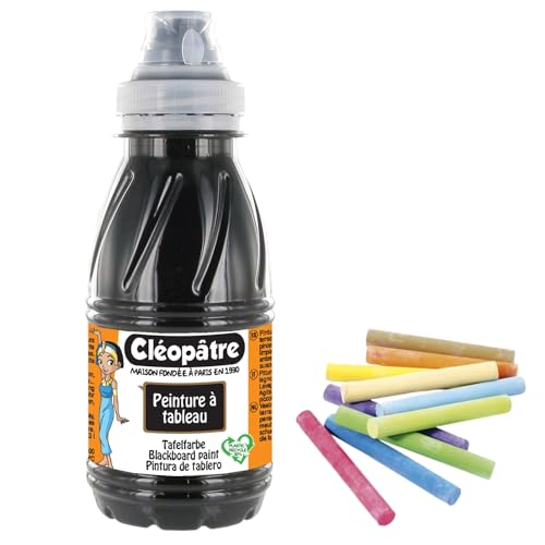 Cléopâtre - PGTN250-2 – Tafelfarbe, Schwarz, 250 ml Cléopâtre - PGTN250-2 – Tafelfarbe, Schwarz, 250 ml von Cléopâtre