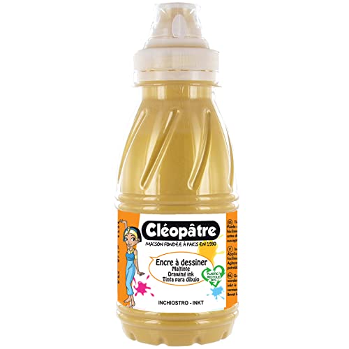 Cléopâtre encres à dessiner Maltinte, Gold, 250 ml von Cléopâtre