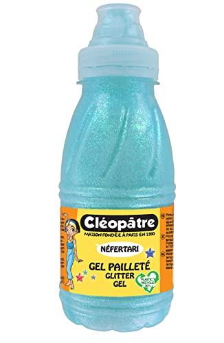 Clxe9opxe2tre GP250-821NEON pailleté Gel PAILLETE, Ice Blue, 24 x 13 x 16 cm, 8 Pack von Cléopâtre