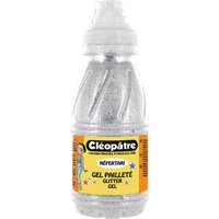 Glitter- Gel "NÉFERTARI", 250 ml - Silber von Cléopâtre