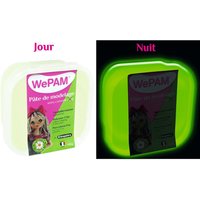 WePAM, lufthärtende Modelliermasse - Nachtleuchtend von Grün