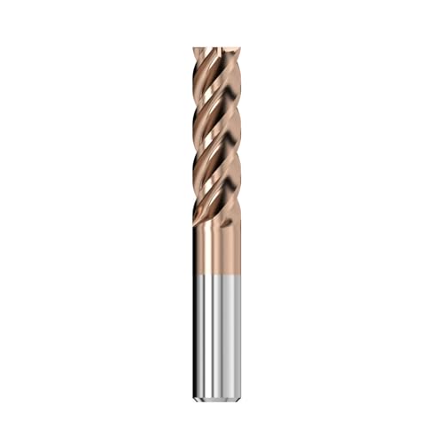 Cleqee 1 Stück Hartmetall Schaftfräser, 20mm Vierkantfräser, AlTiN-beschichtet, 4 Klingen CNC Spiral-Hartmetallbohrer, Klingenlänge 70mm x Gesamtlänge 150mm x Schaftdurchmesser 20mm für Metall Holz Cleqee 1 Stück Hartmetall Schaftfräser, 20mm Vierkantfräser, AlTiN-beschichtet, 4 Klingen CNC Spiral-Hartmetallbohrer, Klingenlänge 70mm x Gesamtlänge 150mm x Schaftdurchmesser 20mm für Metall Holz von Cleqee