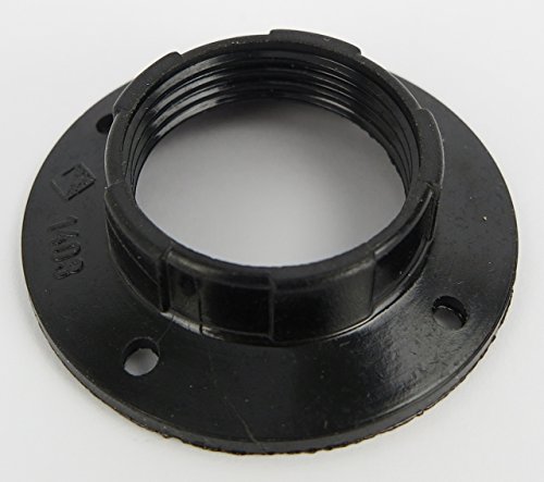 Schirmträgerring Lampenring für Lampenschirm Schraubring Gewinde Schirm Ring E14 Fassung schwarz Schraubring Bakalit Schirmträgerring Lampenring für Lampenschirm Schraubring Gewinde Schirm Ring E14 Fassung schwarz Schraubring Bakalit von clever-deko