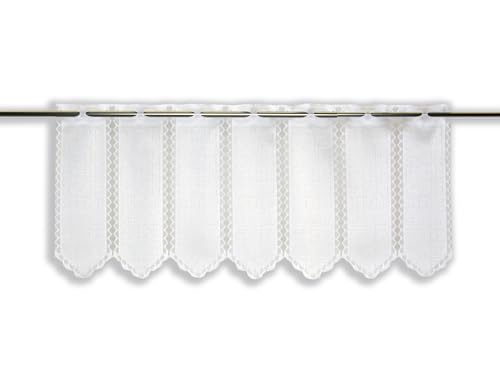 Clever-Kauf-24 Nach Maß Scheibengardine weiß Höhe 30cm Bistro Store Kurzgardine 7002 Clever-Kauf-24 Nach Maß Scheibengardine weiß Höhe 30cm Bistro Store Kurzgardine 7002 von Clever-Kauf-24