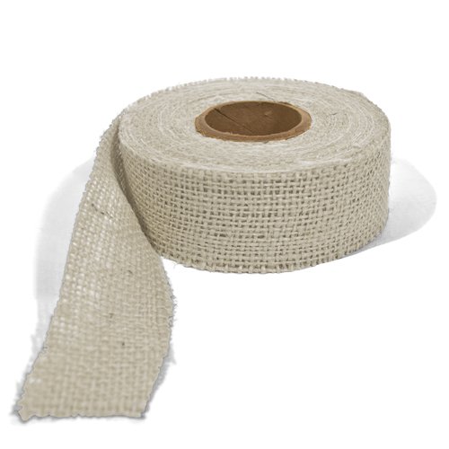 Juteband natur, Dekoband natur aus Jutegewebe, breites Juteband, Jute Band, Juteband breit, Jutebänder, Jute Geschenkband in weiß, 9 m lang, 7,5 cm breit Juteband natur, Dekoband natur aus Jutegewebe, breites Juteband, Jute Band, Juteband breit, Jutebänder, Jute Geschenkband in weiß, 9 m lang, 7,5 cm breit von Cleverbrand