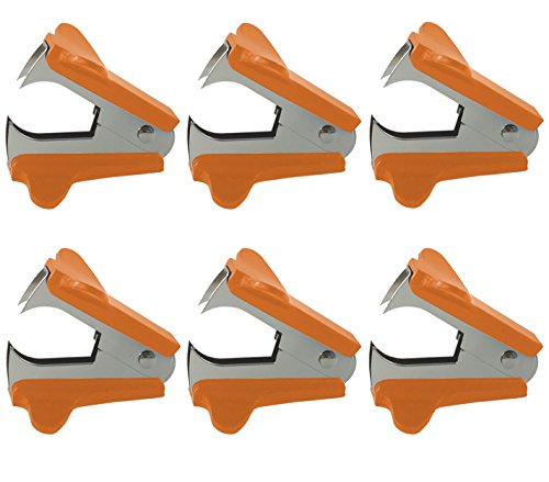 Clipco Orange Staplerentferner - Modern - 6er Pack Clipco Orange Staplerentferner - Modern - 6er Pack von Clipco