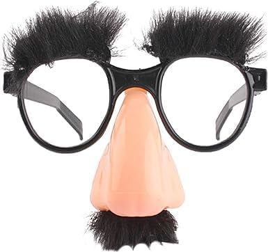 Clockjuan Halloween Verkleidung Brille Lustige Verkleidungsbrille Mit Lustiger Nase Augenbrauen Schnurrbart Groucho Marx Eyewear Cosplay Halloween Party Dekoration Kostüm Foto Prop Party Kopfbedeckung Clockjuan Halloween Verkleidung Brille Lustige Verkleidungsbrille Mit Lustiger Nase Augenbrauen Schnurrbart Groucho Marx Eyewear Cosplay Halloween Party Dekoration Kostüm Foto Prop Party Kopfbedeckung von Clockjuan