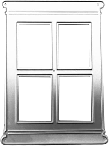 Fenster-Stanzschablone, Metallschablonen, Stanzformen, Stanzschablonen für DIY, Scrapbooking, Fotoalbum, dekorative Prägepapier-Stanzformen für Kartenherstellung, Schablonen, Stanzschablonen Fenster-Stanzschablone, Metallschablonen, Stanzformen, Stanzschablonen für DIY, Scrapbooking, Fotoalbum, dekorative Prägepapier-Stanzformen für Kartenherstellung, Schablonen, Stanzschablonen von Clockjuan
