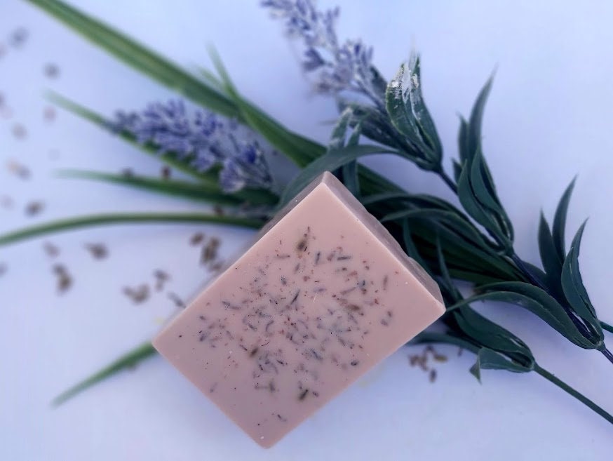 Lavendel & Ziegenmilch Handgemachte Seife - Rechteck von ClonoughHandmadeSoap