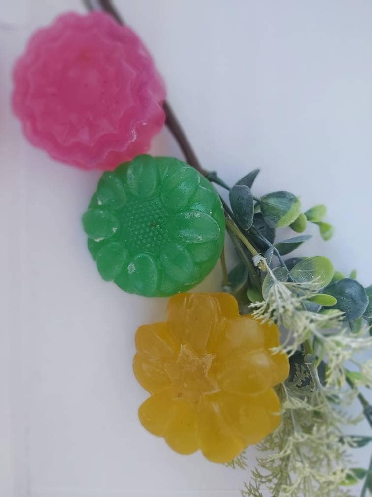 Sommer Beere Klar Sls Frei Handgemachte Blumen Seifen Bar von ClonoughHandmadeSoap