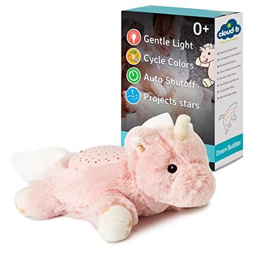 Cloud B Mini-Nachtlicht, beruhigend, Sternenprojektor | weiche Helligkeit | 3 Farben | 1 Konstellation | automatische Abschaltung | Nachtlicht Plüsch Einhorn Dream Buddies Ella The Unicorn Cloud B Mini-Nachtlicht, beruhigend, Sternenprojektor | weiche Helligkeit | 3 Farben | 1 Konstellation | automatische Abschaltung | Nachtlicht Plüsch Einhorn Dream Buddies Ella The Unicorn von Cloud b